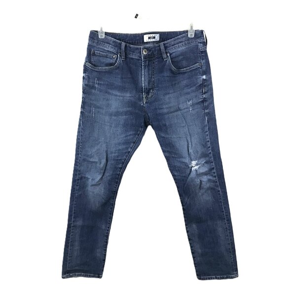 Joseph Abboud Slim Fit Denim Jeans Distressed Men 33X30